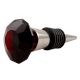 Red Diamond Glass Wine Stopper